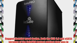 ioSafe SoloPRO 2 TB USB 2.0/eSATA Fireproof and Waterproof External Hard Drive with 5 Year