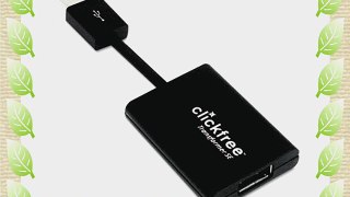 Clickfree Transformer Cable for External Hard Drive iPod and iPhone USB