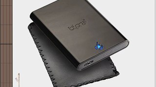 Bipra S3 2.5 inch USB 3.0 FAT32 Portable External Hard Drive - Black (320GB)