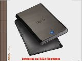 Bipra S3 2.5 inch USB 3.0 FAT32 Portable External Hard Drive - Black (320GB)