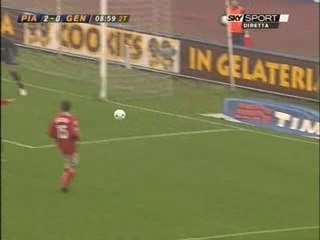 Primer gol de Di vaio en el Genoa