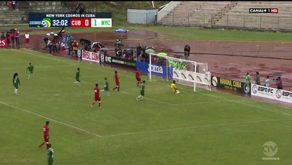 All Goals and Highlights - Cuba 1-4 New York Cosmos 02.06.2015