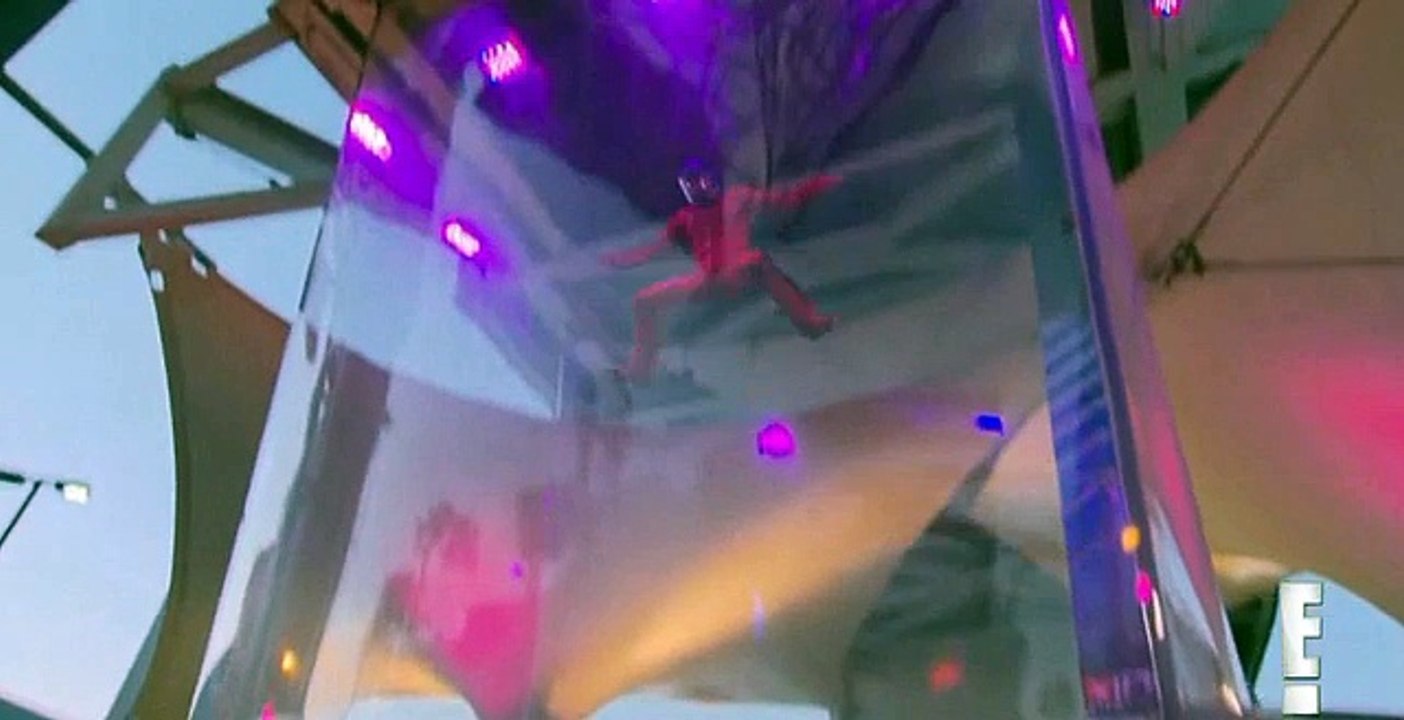 Caitlyn/Bruce Jenner and Kylie Jenner Go Indoor Skydiving - See the KUWTK Deleted Scene!