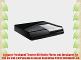 Seagate FreeAgent Theater HD Media Player and FreeAgent Go 250 GB USB 2.0 Portable External