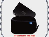 Western Digital WD Passport 160GB USB 2.0 External Hard Drive with Carrying Case Black