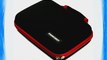 Western Digital Portable External Hard Drive Black with Red Vangoddy Hard Case for Model: Western