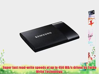 Samsung T1 Portable 1 TB USB 3.0 External SSD (MU-PS1T0B/AM)