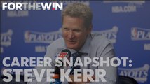 Career Snapshot: Warriors coach Steve Kerr