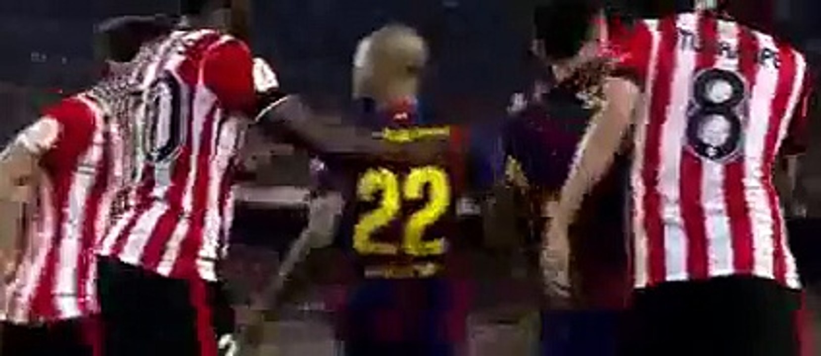 Neymar s Mad Skills In Copa Del Rey Final Make Athletic Bilbao Players Angry