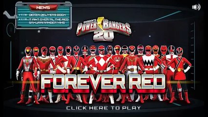 Power Rangers Forever Red