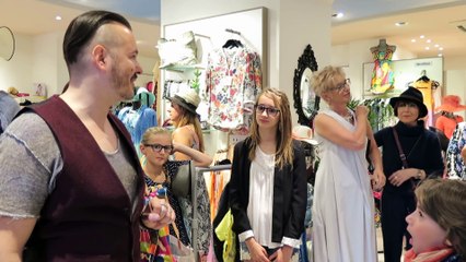 Les coulisses du défilé de mode d'Albertville avec Cédric Godefroy