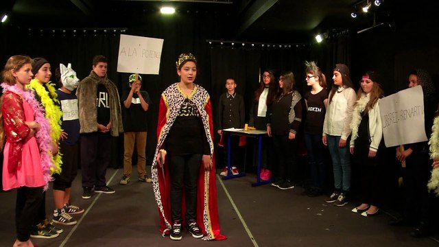 Camion des mots Classe de 5ème B Collège Anatole France de Mont-Saint-Martin (54)