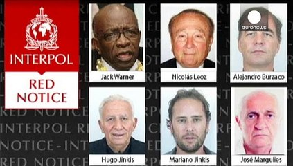 Former FIFA officials on Interpol wanted list