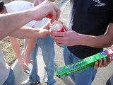 Toilet Bowl Cleaner   Aluminum Foil = Homemade Bomb