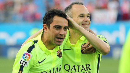 Le vibrant hommage d'Iniesta à Xavi