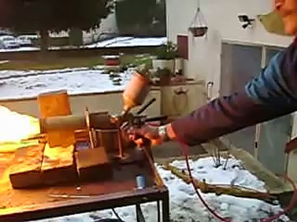 BRULEUR A HUILE USAGEE