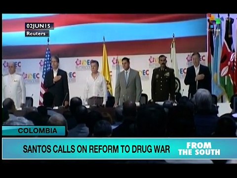 Colombia Calls for New Approach in Int'l War on Drugs