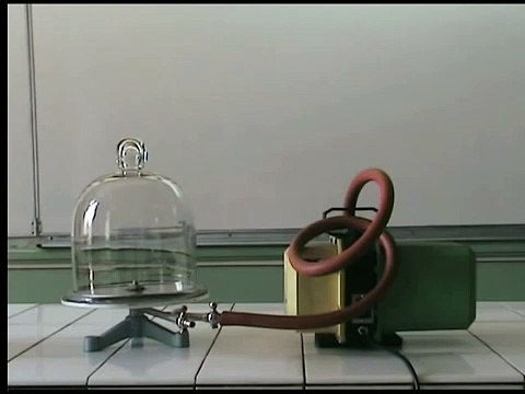 Ebullition de l'eau sous pression réduite (avec son) (5ème)