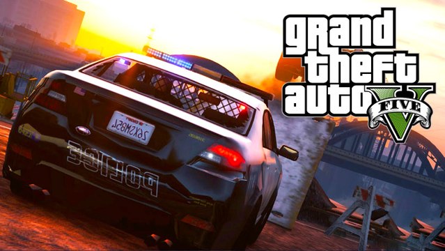 L'image du jour : une arrestation très efficace dans GTA 5