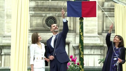 Un rey que rinde homenaje a los republicanos