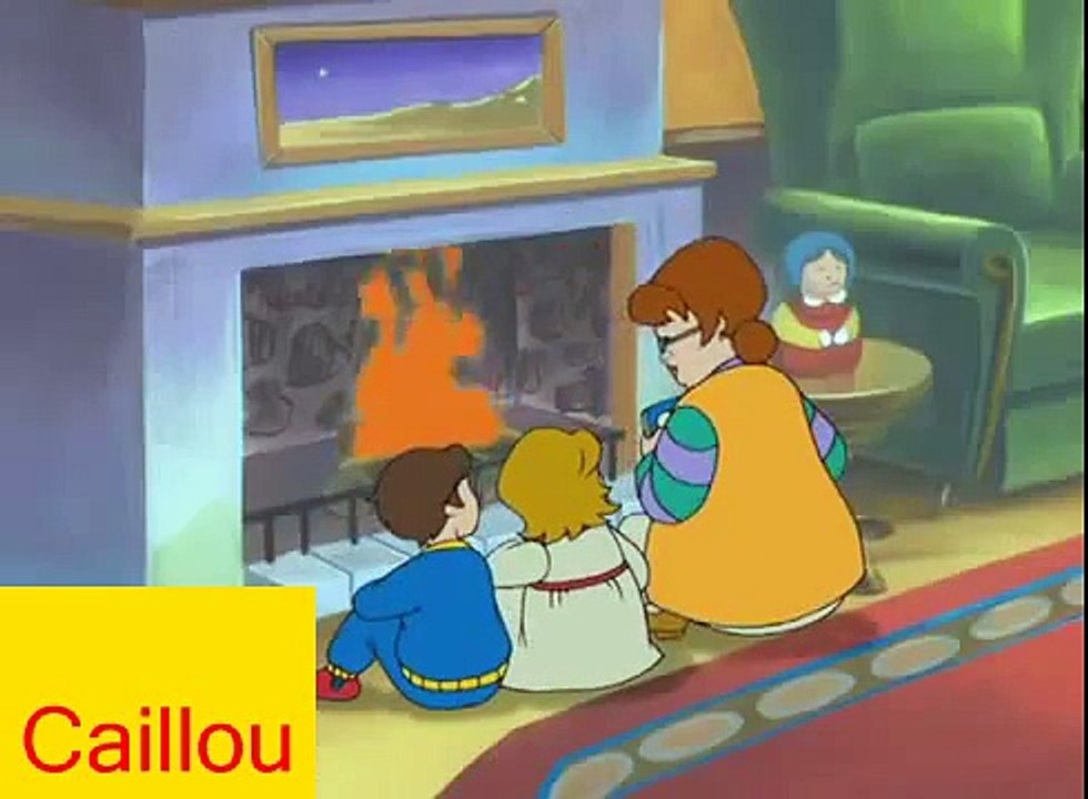 Caillou ESPAÑOL El hombre de nieve de Caillou (S01E27)