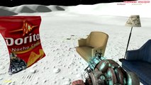 VanossGaming Gmod Sandbox Funny Moments MOON Edition - GTA 5 online Doritos Bag Fight,Space Ship