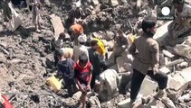 حملات جنگنده های هوایی عربستان سعودی به عدن و صنعا در یمن