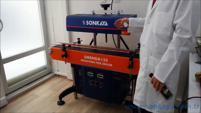 SONKAYA SMENDA120 OTOMATİK İNDÜKSİYON FOLYO KAPATMA MAKİNASI
