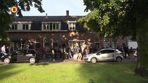 Honderen lopers stille tocht voor MH17-slachtoffers Sjors Pijnenburg en Kristy vd Schoor uit Tilburg