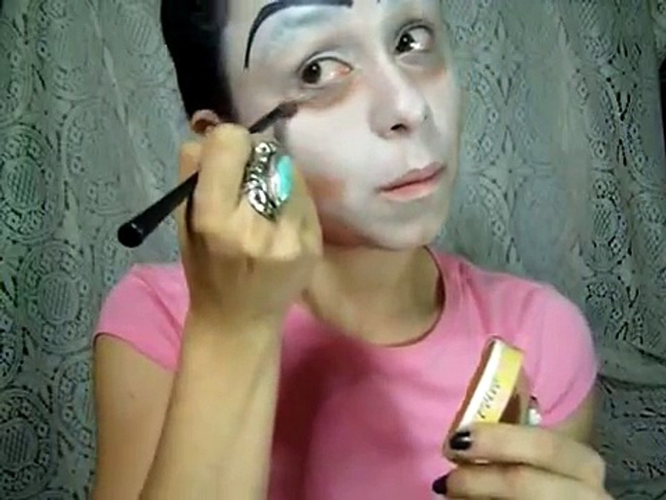 Maquillaje caricaturesco Michael Jackson / Michael Jackson Make up / make up Michael Jackson