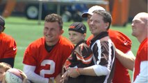 Cleveland Browns sign nine year old Dylan Sutcliffe