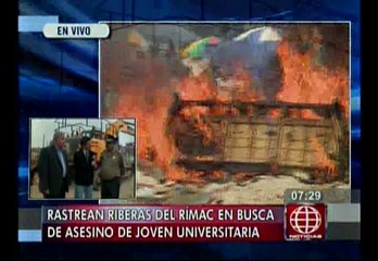 Cercado: declaración de coronel sobre joven asesinada y violada indignó a familia