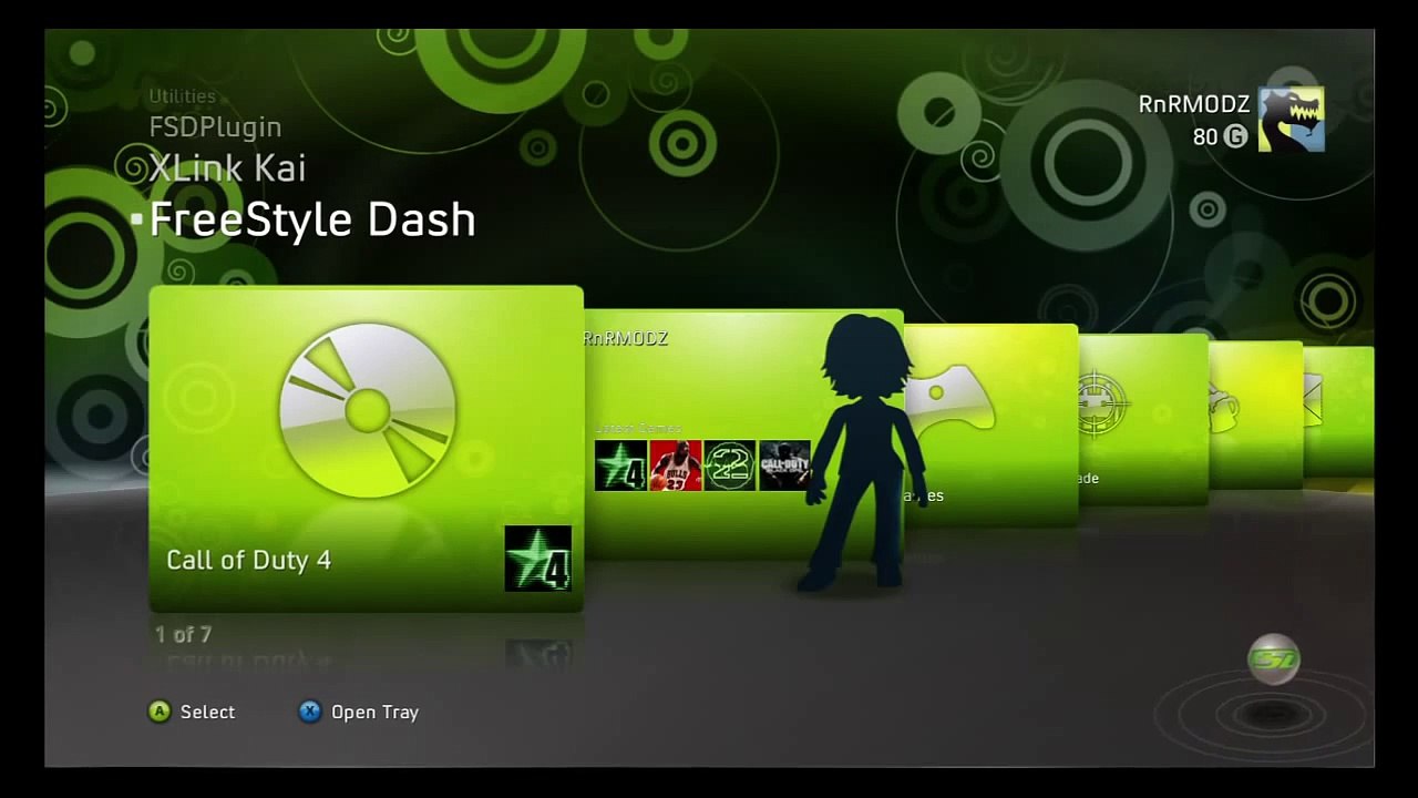 How to install a Game on your JTAG Xbox Using Freestyle Dash - video  Dailymotion