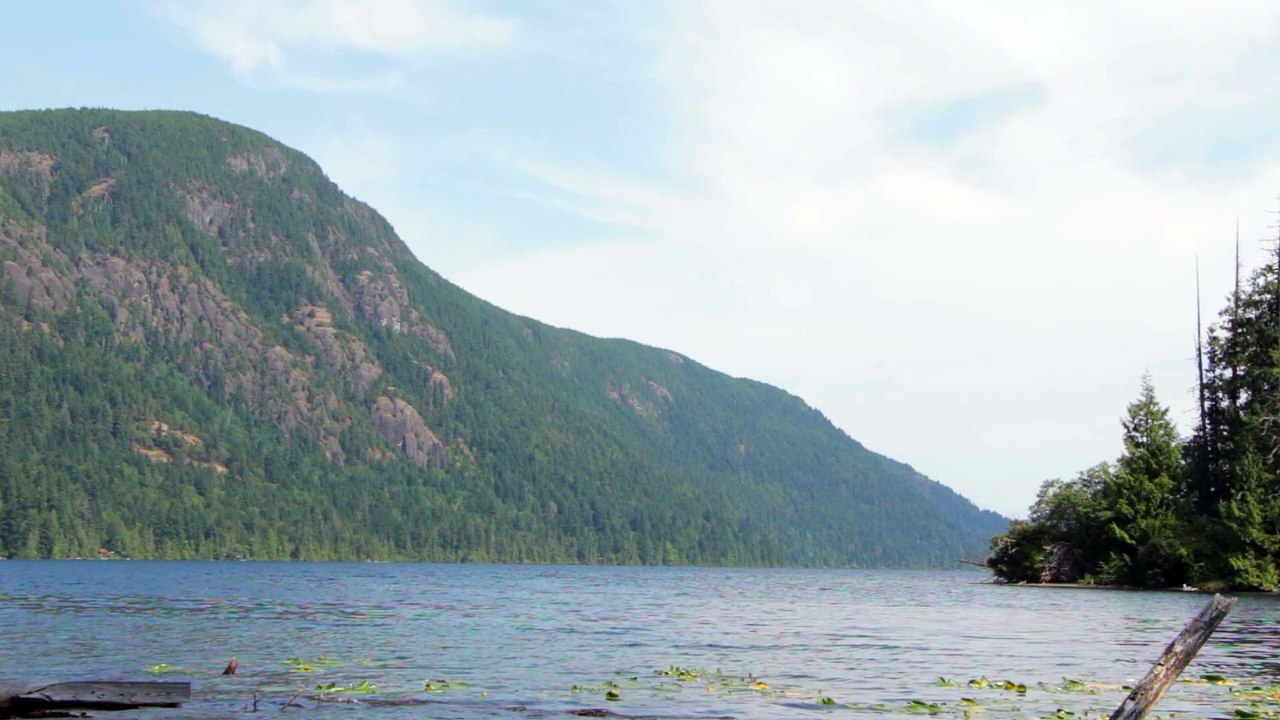 Lake and mountain