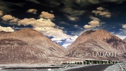 Timelapse of Mountains and the Sky