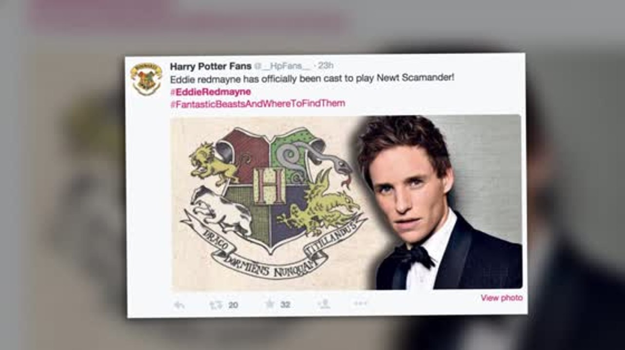 Fantastic Beast Eddie Redmayne Confirmed To Star In Harry Potter Spin Off