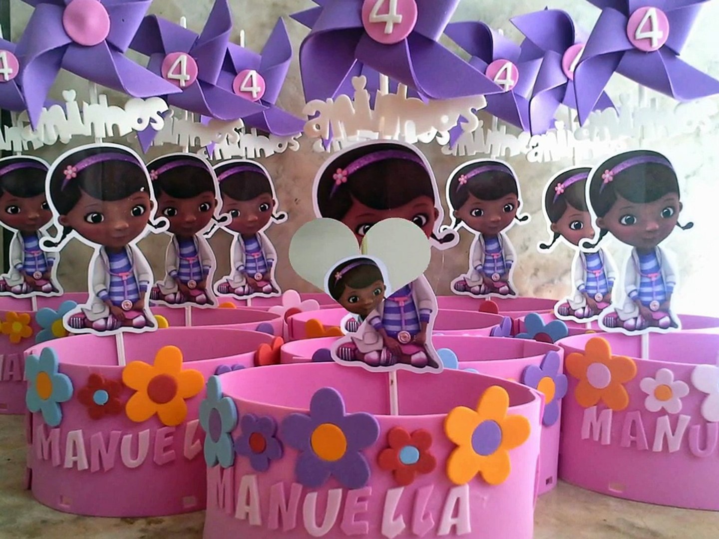 Centro de Mesa Doutora Brinquedos pa Festa Infantil - Vídeo Dailymotion