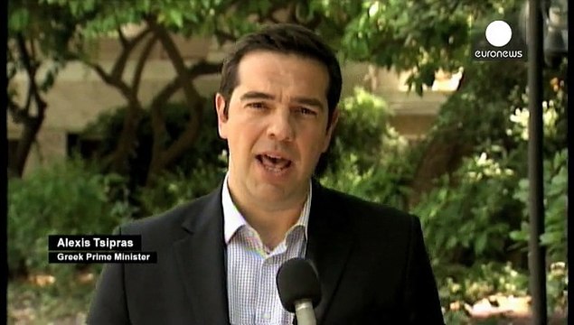 Tsipras negocia con Juncker en Bruselas
