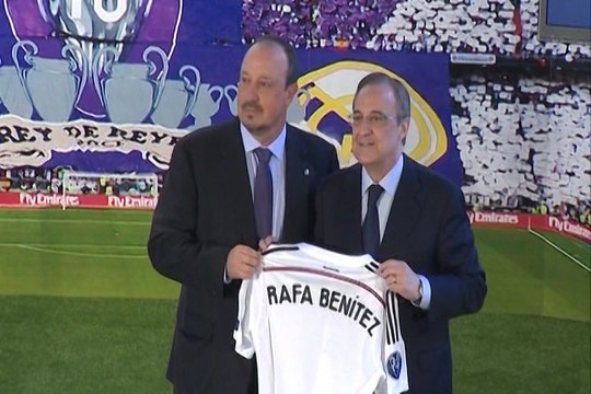Rafa Benítez regresa emocionado al Bernabéu