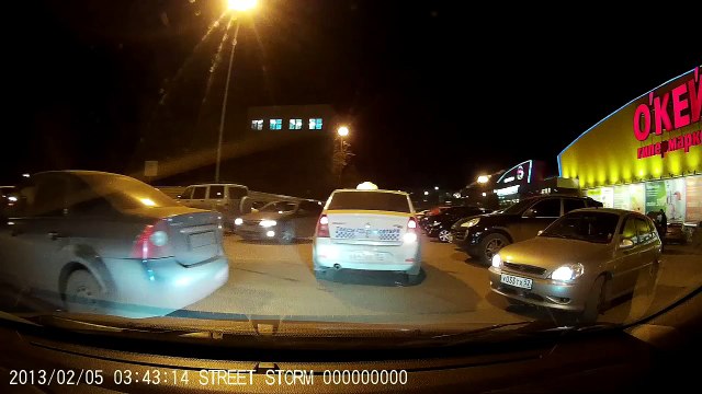 2014 год. По ночному Автозаводу