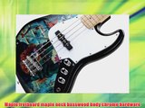 Rocktile Pro Graffiti JB-30BGF Electric Bass Guitar