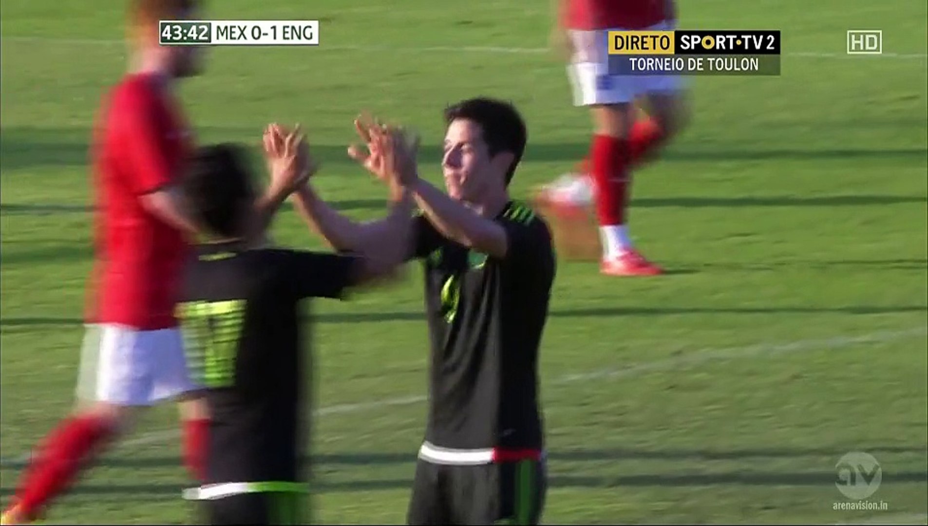 1 1 Marco Bueno Goal Mexico Vs England Toulon Tournament 03 06 15 Video Dailymotion