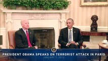 The President Speaks on the Terrorist Attack in Paris