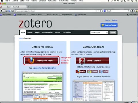 Cómo descargar e instalar el gestor de referencias bibliográficas Zotero