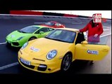 Nissan GT-R  vs Porsche 911 turbo vs  lamborghini LP560