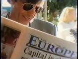 The European Newspaper - advertised in 1991.