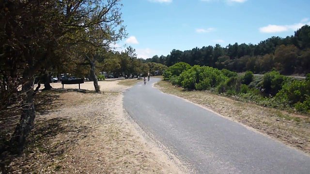 Balade vélo Vieux boucau lac mai 2015