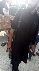 This is Ali Amin Gandapur who being a minister personally helping the labourers in fixing the transformer to facilitate the public . Jalti Roohay iss tread say dour rahay