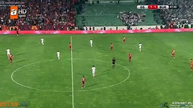 Galatasaray 2-1 Bursaspor Burak Yılmaz Gol 06-03-2015