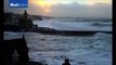 SHOCKING Footage: Mega Storm 'Hercules' 50ft Waves Batter Coast Porthleven, Cornwall